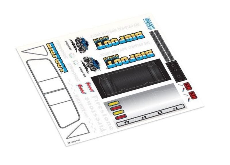 TRAXXAS TRX-4MT Aufkleber Bigfoot No.1 / TRX9844