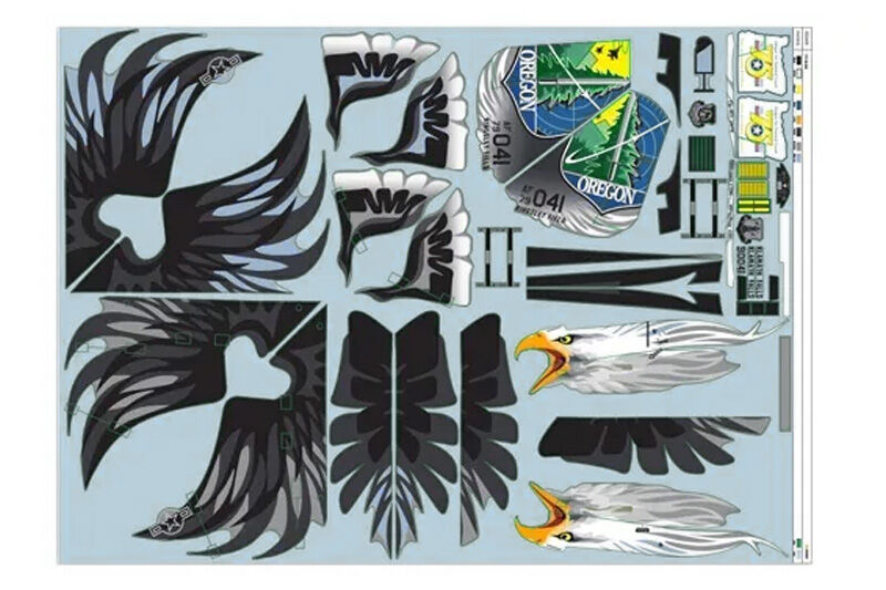 Arrows RC Decal Set F-15 64mm EDF / AS-AH015P-013