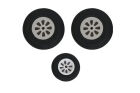 Arrows RC Wheel Set F-15 64mm EDF / AS-AH015P-017