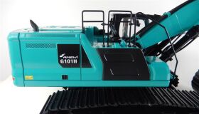 AMEWI / G101H V2 Vollmetall Hydraulikbagger 1:16 RTR petrol / 22665