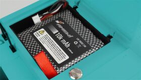 AMEWI / G101H V2 Vollmetall Hydraulikbagger 1:16 RTR petrol / 22665