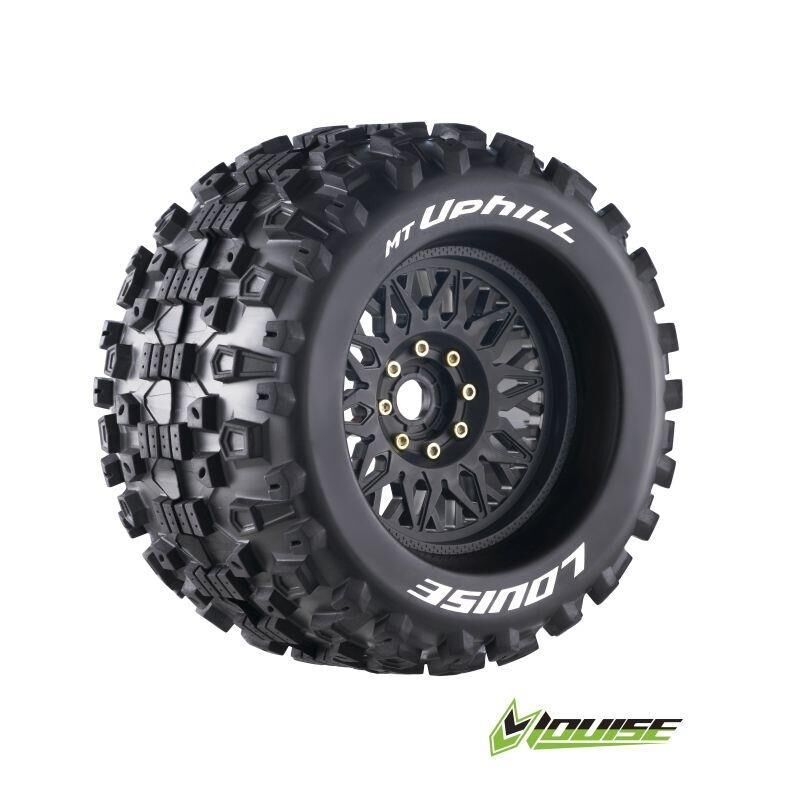 LOUISE MT-UPHILL 1/8 SPORT (2) Uni-Sechskant tauschbar Felge schw / LOUT3219X