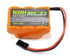 ECOPOWER 5-Cell NiMH Hump Receiver Pack w/Rx Connector (6.0V/1500mAh) / ECP-5001