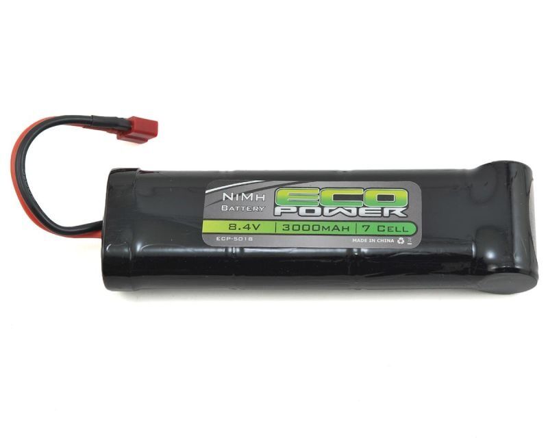 ECOPOWER 7-Cell NiMH Stick Pack Battery w/T-Style Connector / ECP-5018