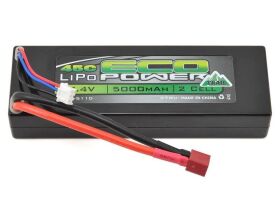 ECOPOWER Trail 2S 45C Hard Case LiPo Battery...