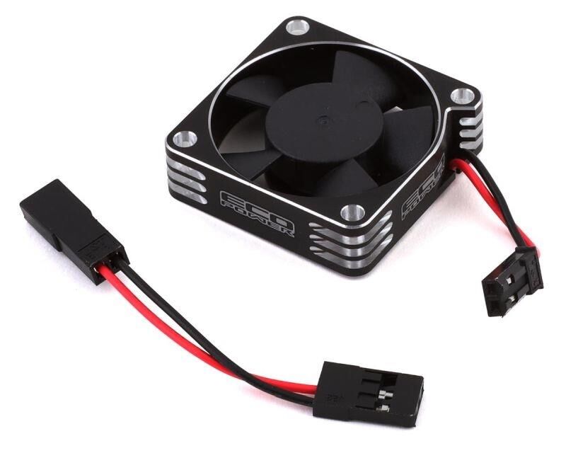 ECOPOWER Aluminum 35mm High Speed HV Cooling Fan (Silver/Black) / ECP-7001