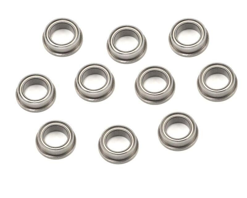 PROTEK RC 1/4x3/8x1/8 Metal Shielded Flanged Speed Bearing (10) / PTK-10068