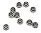 PROTEK RC 1/8x5/16x9/64 Rubber Sealed Flanged Speed Bearing (10) / PTK-10080