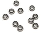 PROTEK RC 5x10x4mm Rubber Sealed Flanged Speed Bearing (10) / PTK-10104