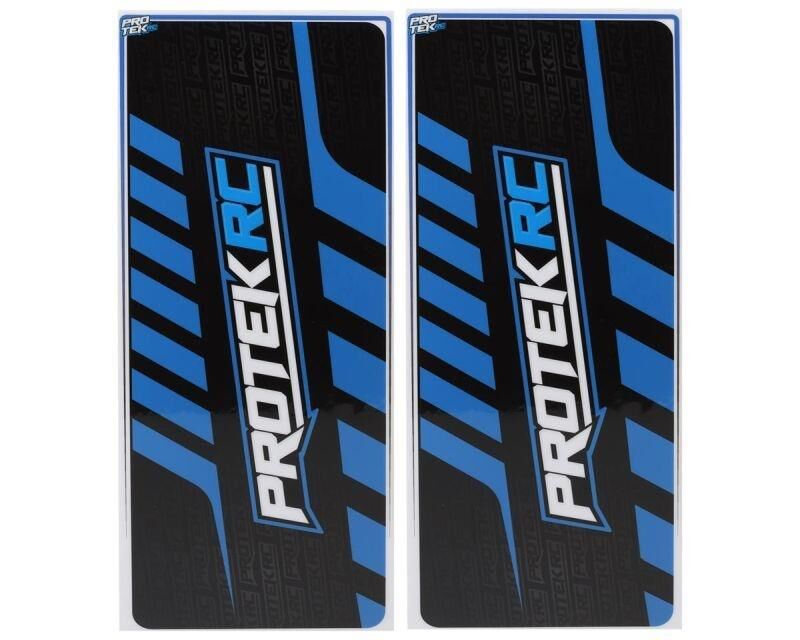 PROTEK RC 2024 Universal Chassis Protective Sheet (Blue/Black) (2) / PTK-1102-24