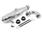 PROTEK RC 2090 Tuned Exhaust Pipe w/75mm Manifold (Welded Nipple) / PTK-2090
