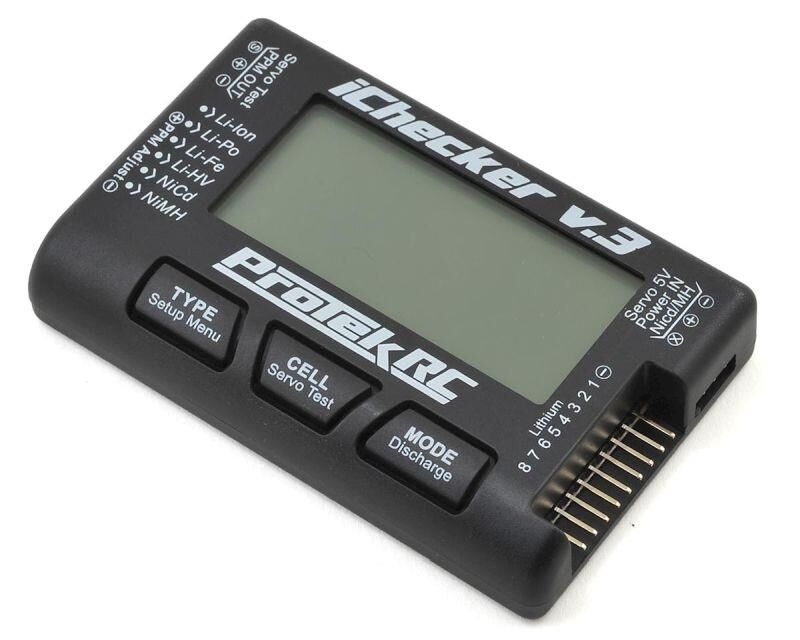 PROTEK RC iChecker 3.0 LCD LiPo Battery Cell Checker (2-8S) / PTK-211