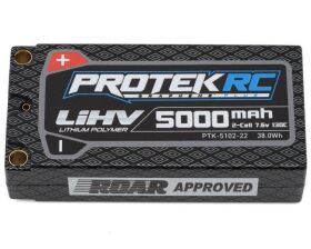 PROTEK RC 2S 130C Low IR Si-Graphene + HV Shorty LiPo...