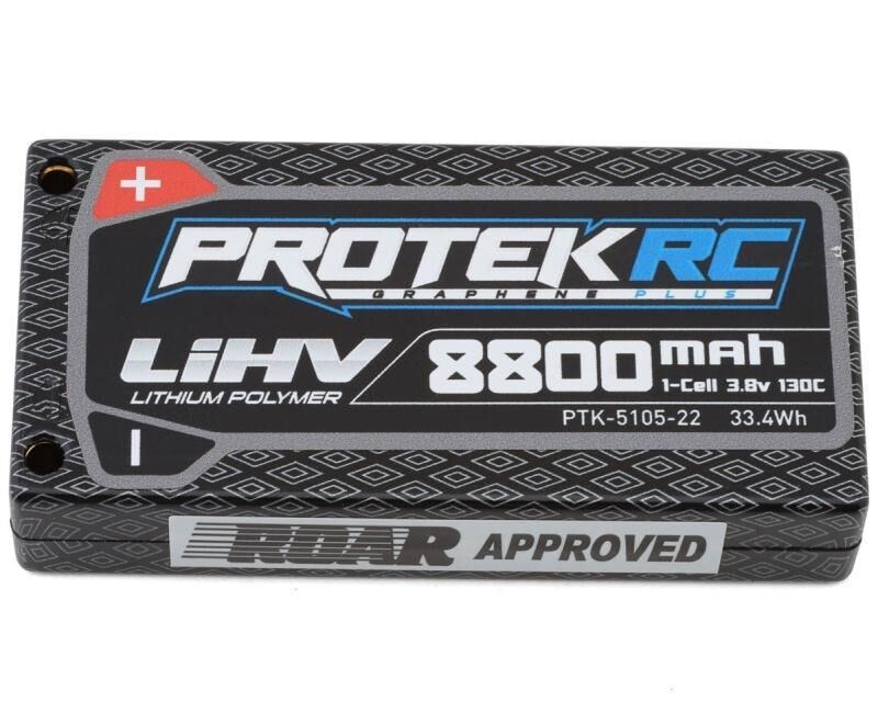 PROTEK RC 1S 130C Low IR Si-Graphene + HV LiPo Battery (3.8V/8800mAh) / PTK-5105-22