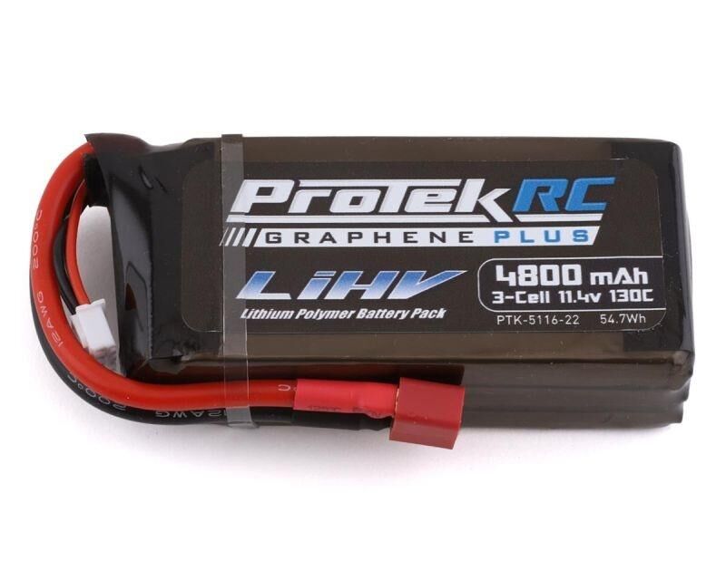 PROTEK RC 3S 130C Low IR Si-Graphene + HV Shorty LiPo Battery / PTK-5116-22