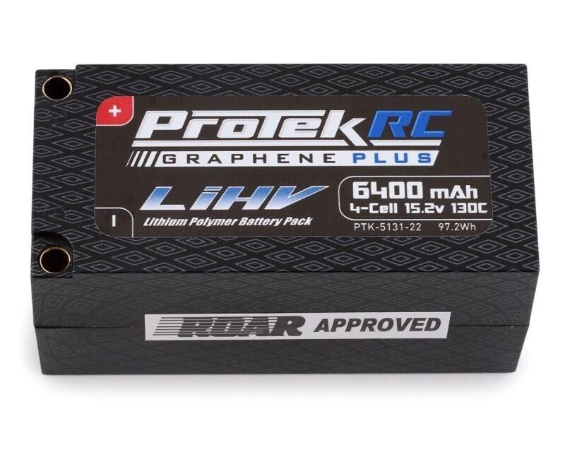 PROTEK RC 4S 130C Low IR Si-Graphene+ HV Shorty LiPo Battery / PTK-5131-22