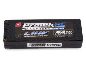 PROTEK RC 2S 130C Low IR Si-Graphene + HV LiPo Battery...