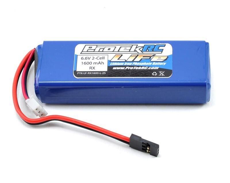 PROTEK RC LiFe Receiver Battery Pack (Mugen/AE/8ight-X) (6.6V/1600mAh) / PTK-5163