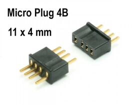 PICHLER Kabelsatz für 2 Servos Micro Plug 4B / L= 300mm / 18104