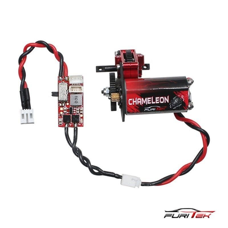 FURITEK Brushed Ultimate full assembly gearbox, chameleon motor +Igu / FUR2219