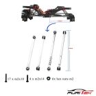 FURITEK CAYMAN REAR XL LINK 65MM SILVER / FUR2230