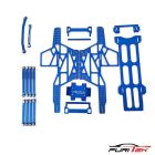 FURITEK RAMPART FRAME KIT FOR FCX24 MAX SMASHER ALU BLUE PRO VERSION / FUR2241