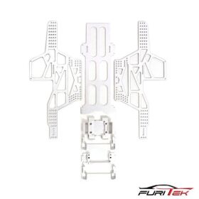 FURITEK RAMPART FRAME KIT FCX24 MAX SMASHER ALU WHITE...