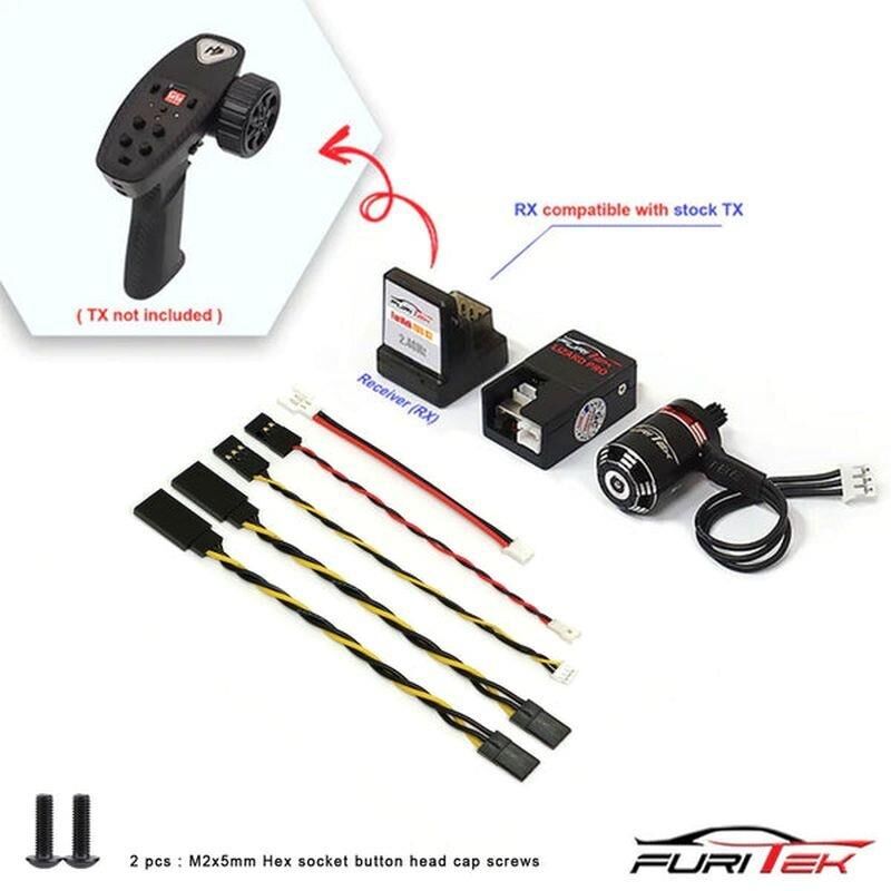 FURITEK STINGER BL POWER SYSTEM +RECEIVER HOBBY PLUS CR18P EVO / FUR2344