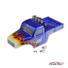 FURITEK BLUE WITH FLAMES FURY WAGON BODY FOR FX118 / FUR2409