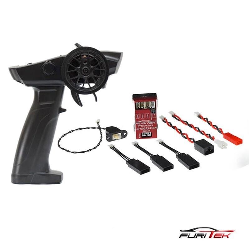 FURITEK PYTHON RXA 40A/70A BL-Regler mit integr. RX & Avatar TX 4WS / FUR2516