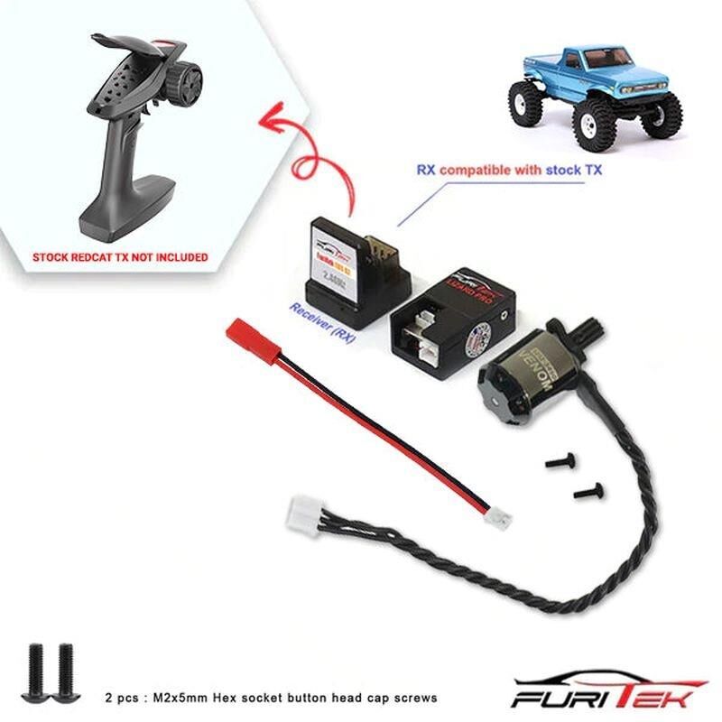 FURITEK Starter 2S Brushless Power System mit Redcat komp. Empfänger / FUR2525