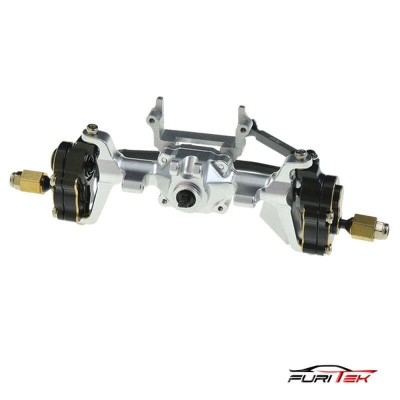 FURITEK Vorderachse Aluminium komplett montiert / FUR2551