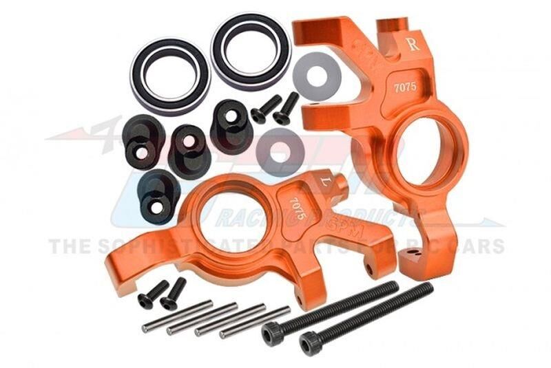 GPM TRX X-MAXX GPM Aluminium Lenkhebel Set vorne oversized orange / GPMTXM021LNOR