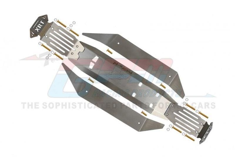 GPM Traxxas XRT GPM Edelstahl Chassis Schutzplatten-Set lightweight / GPMXRTZSP1BOC