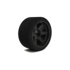 HOTRACE Moosgummi-Reifen Härte 42 auf Felgen Carbon vorne 69mm (2) / HRE004-0181-69