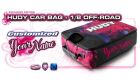 HUDY CAR BAG 1/8 & 1/10 OFF-ROAD CUSTOM NAME / HUD199184-C