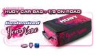 HUDY CAR BAG 1/8 ON-ROAD CUSTOM NAME / HUD199185-C