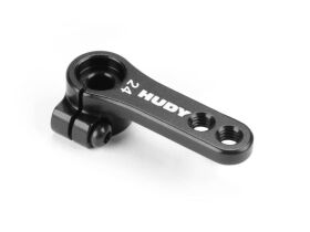 HUDY ALU CLAMP SERVO HORN HITEC OFFSET 2-HOLE M3 24T /...