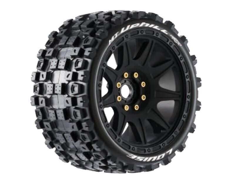 LOUISE MT-Uphill MFT soft auf Felge schwarz 17mm (0&1/2 Offset) (2) / LOUT3354SB