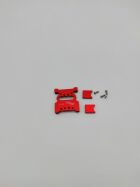 OKTAYS für Arrma Kraton, Outcast, Notorious 6S Mitteldiffabdeckung Alu 7075 rot eloxiert / OKT2513.ARMMDA