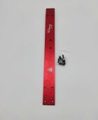 OKTAYS für Carson Virus Alu rot eloxiert Skidplate Alu 7075 rot eloxiert 4mm (Bashbar) / OKT3501.CARVR001