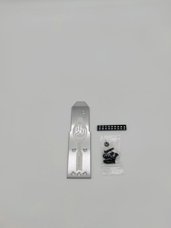 OKTAYS für Traxxas Sledge Skidplate Alu 7075 hinten / OKT6502.TRXSDH