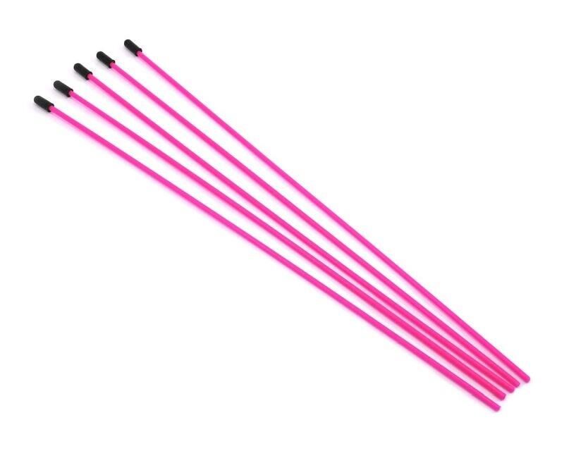 ProTek RC Antennenrohr mit Kappe neonpink (5) / PTK-8351