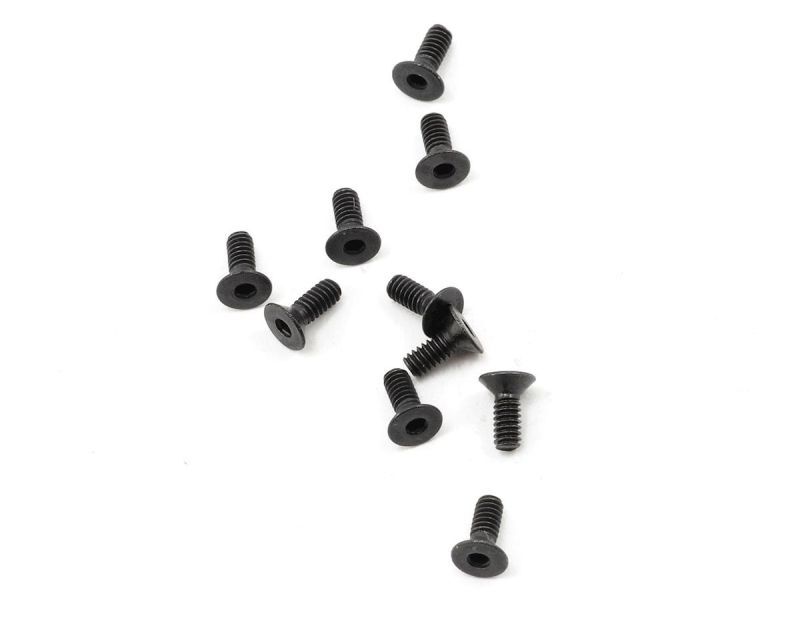 ProTek RC 2x5mm High Strength Flachkopfschrauben (10) / PTK-H-2000