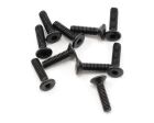 ProTek RC 2.5x10mm High Strength Flachkopfschrauben (10) / PTK-H-2103