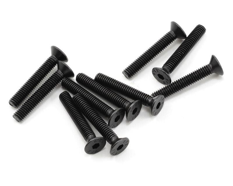 ProTek RC 4x25mm High Strength Flachkopfschrauben (10) / PTK-H-2309