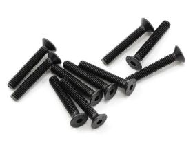 ProTek RC 4x25mm High Strength Flachkopfschrauben (10) /...