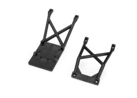 TRAXXAS Skid-Platten v/h schwarz / TRX3623-BLK