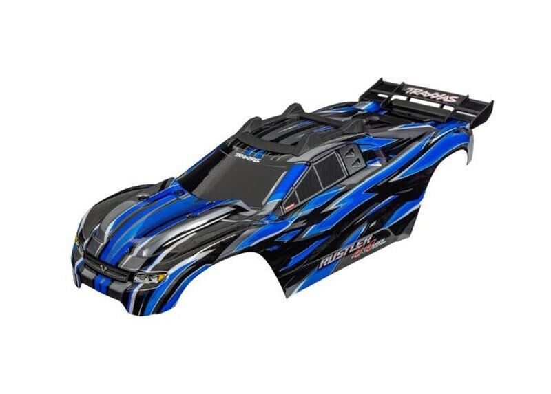 TRAXXAS Karo Rustler 4x4 VXL blau / TRX6785-BLUE