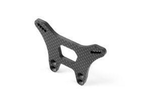 XRAY XT2 GRAPHITE SHOCK TOWER FOR 1-PIECE CHASSIS FRONT /...